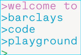 Barclays Code Playground clipart